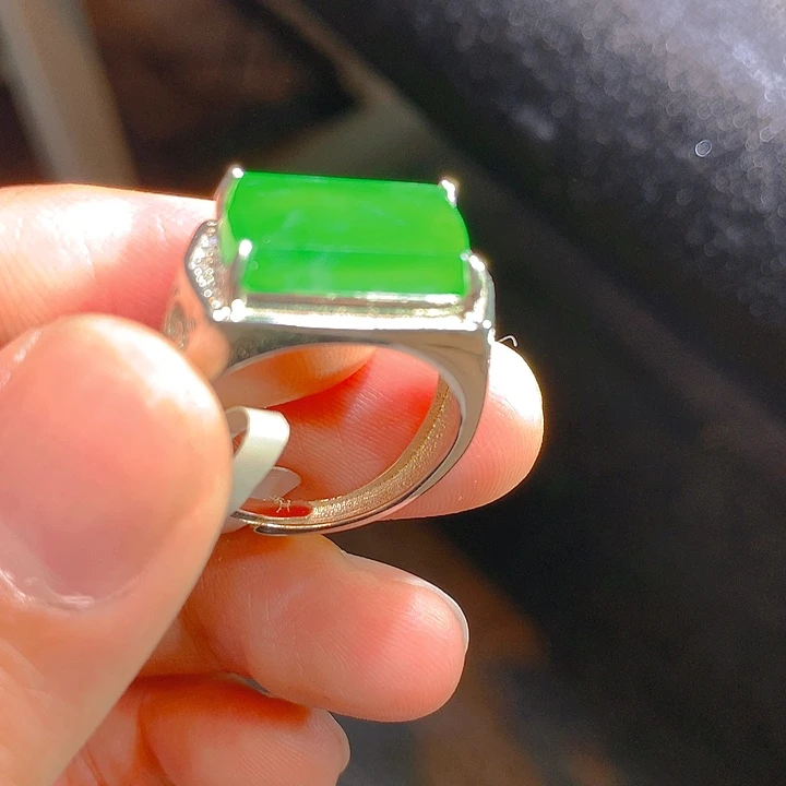 【闪购商品】翡翠颈饰银S925镶嵌翡翠