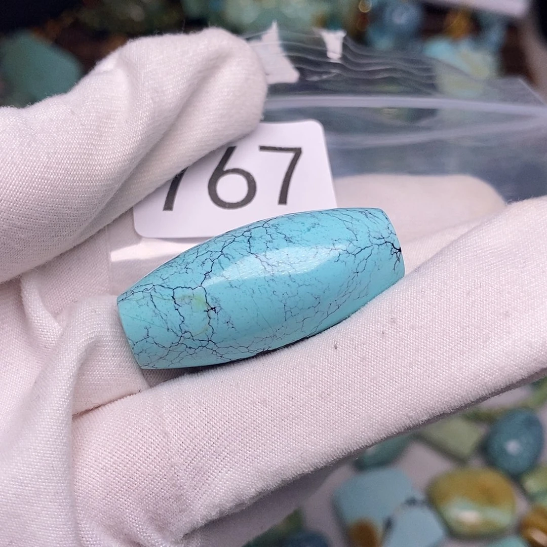 绿松石未镶嵌珠宝半成品