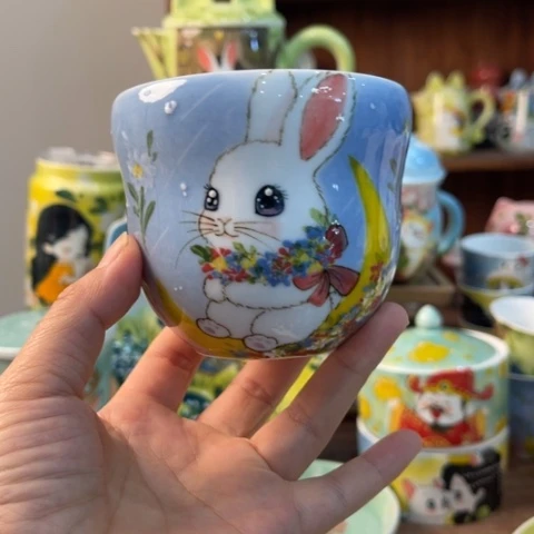 炉景德镇釉下手绘陶瓷