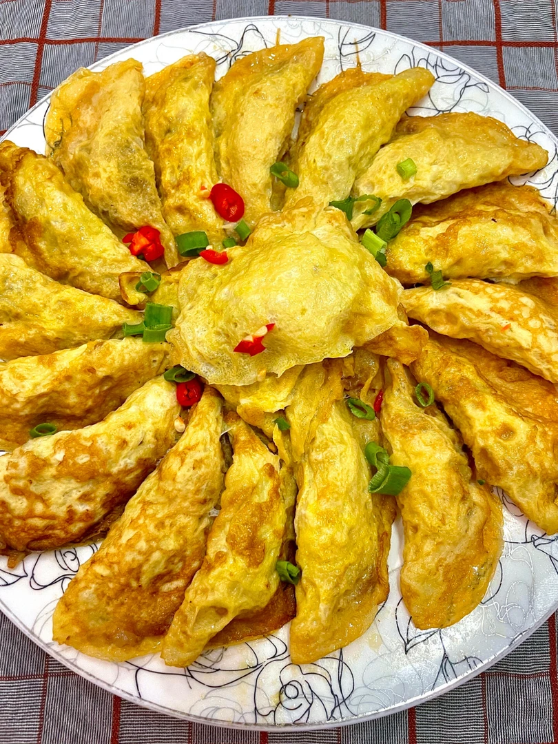 蛋饺 手工土鸡蛋饺子现做现发湖南特产