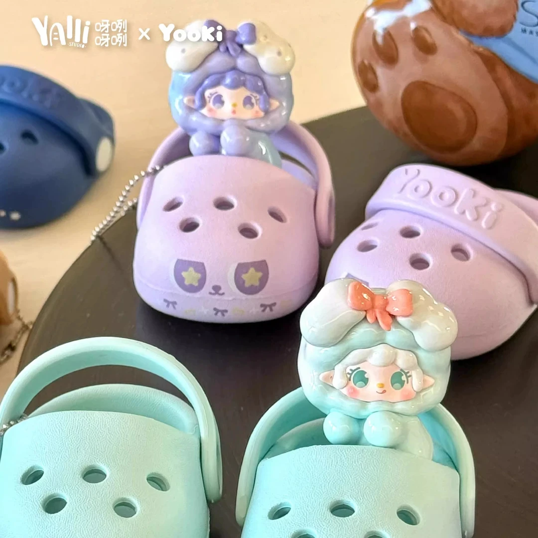 【拆盒】氧氧Yooki-可爱洞起来系列挂件盲盒
