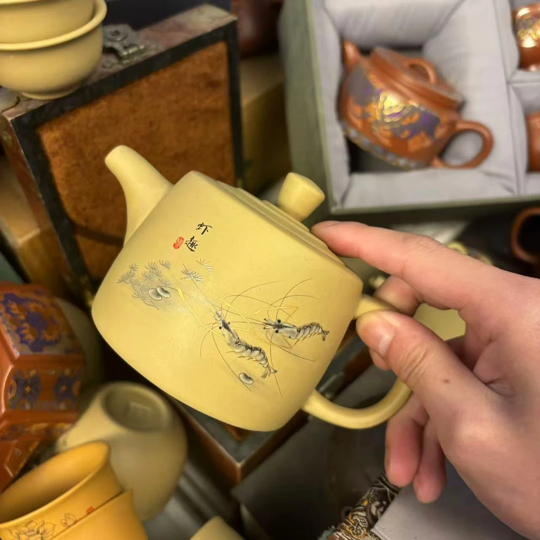 【粉丝专享】原矿黄段泥井栏虾趣