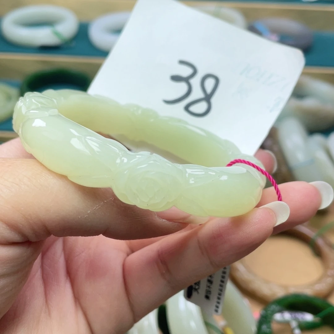 未镶嵌手镯和田玉圈口58