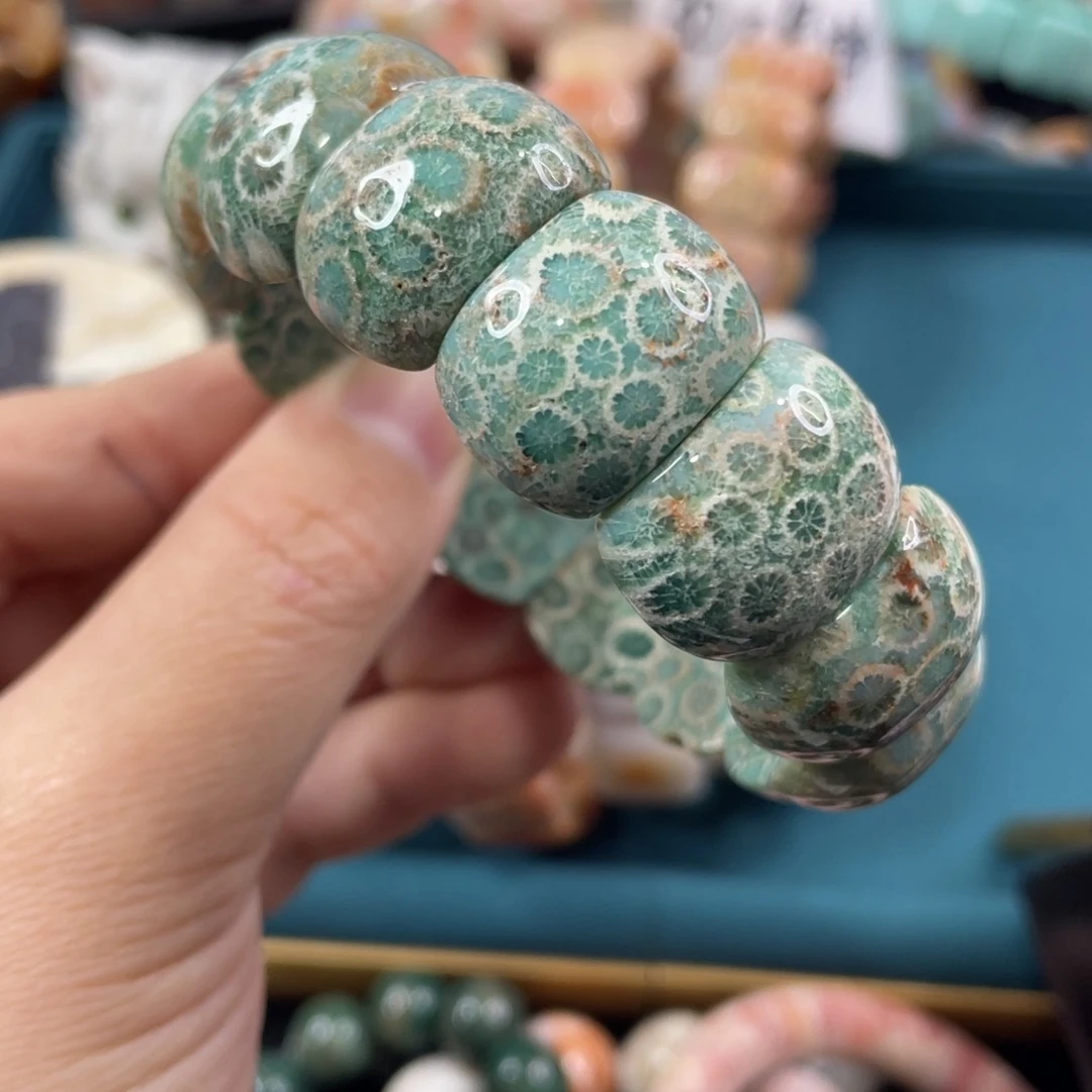 未镶嵌手镯硅化玉