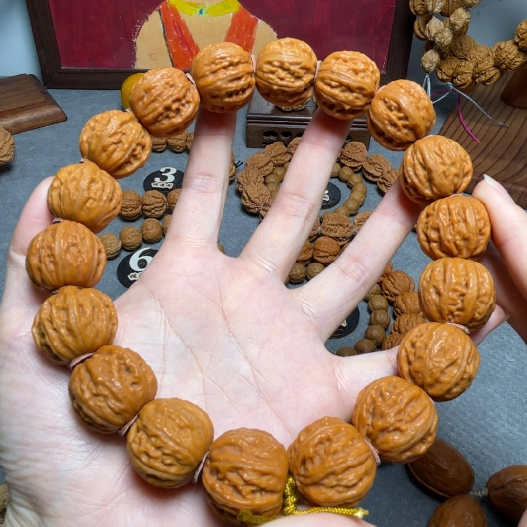 核桃西瓜麒麟纹手持88