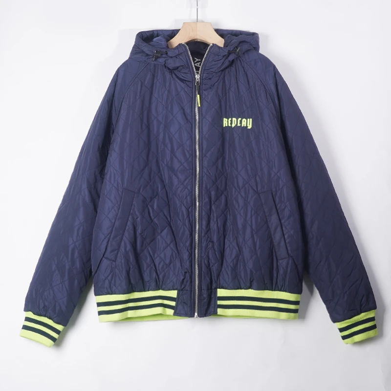 REPLAY中性基本款绗棉夹克021U1JK01-056