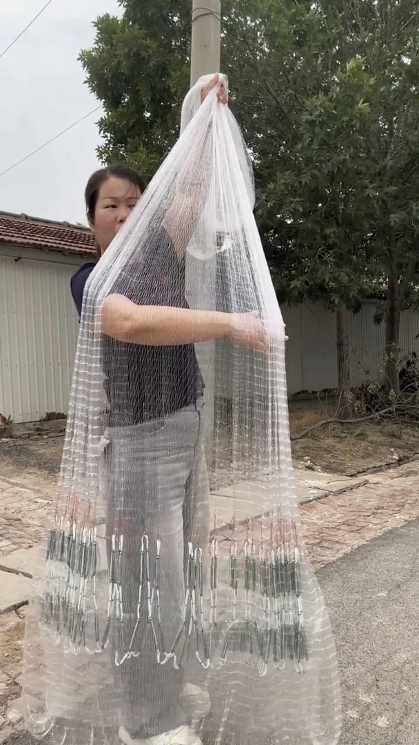 软丝鱼线一指半3.8米，8斤左右中，手工铅坠子下水快