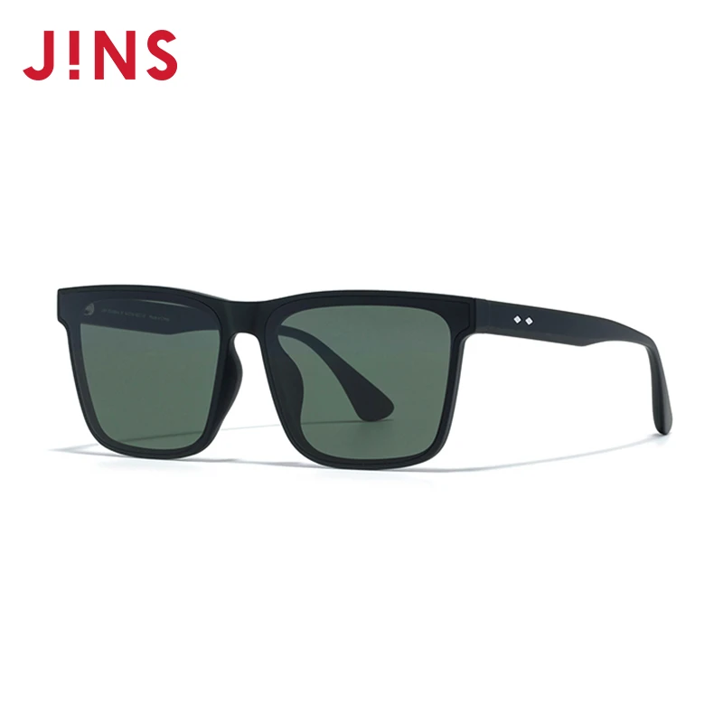 JINS睛姿新款飘面户外太阳镜防紫外线非偏光男士墨镜URF25S048