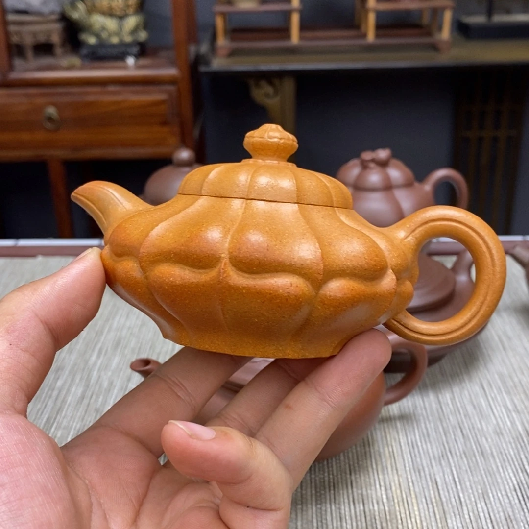 懒***情段泥茶壶小微容量220