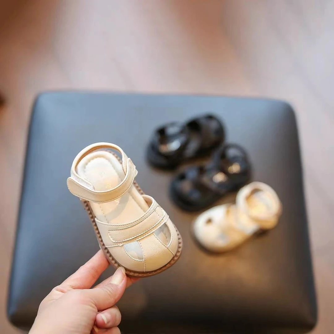 ABC女宝宝鞋子夏季新款婴儿凉鞋软底1一3岁小童公主鞋男童学步鞋