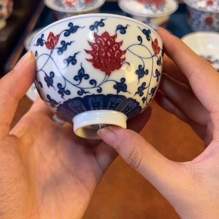 摆件景德镇茶器百宝箱陶瓷