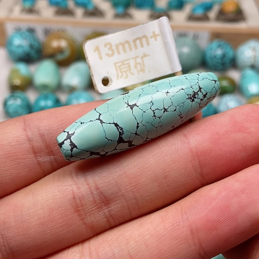 未镶嵌绿松石珠宝半成品