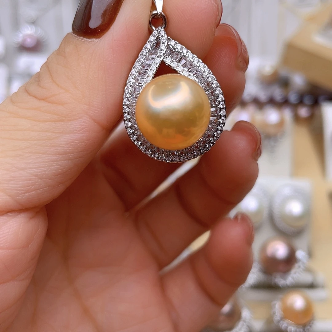 未镶嵌吊坠(赠链)淡水珍珠