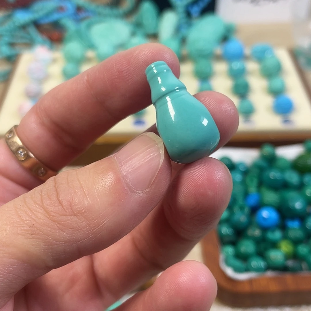 手工雕刻配饰配珠手串尺寸12