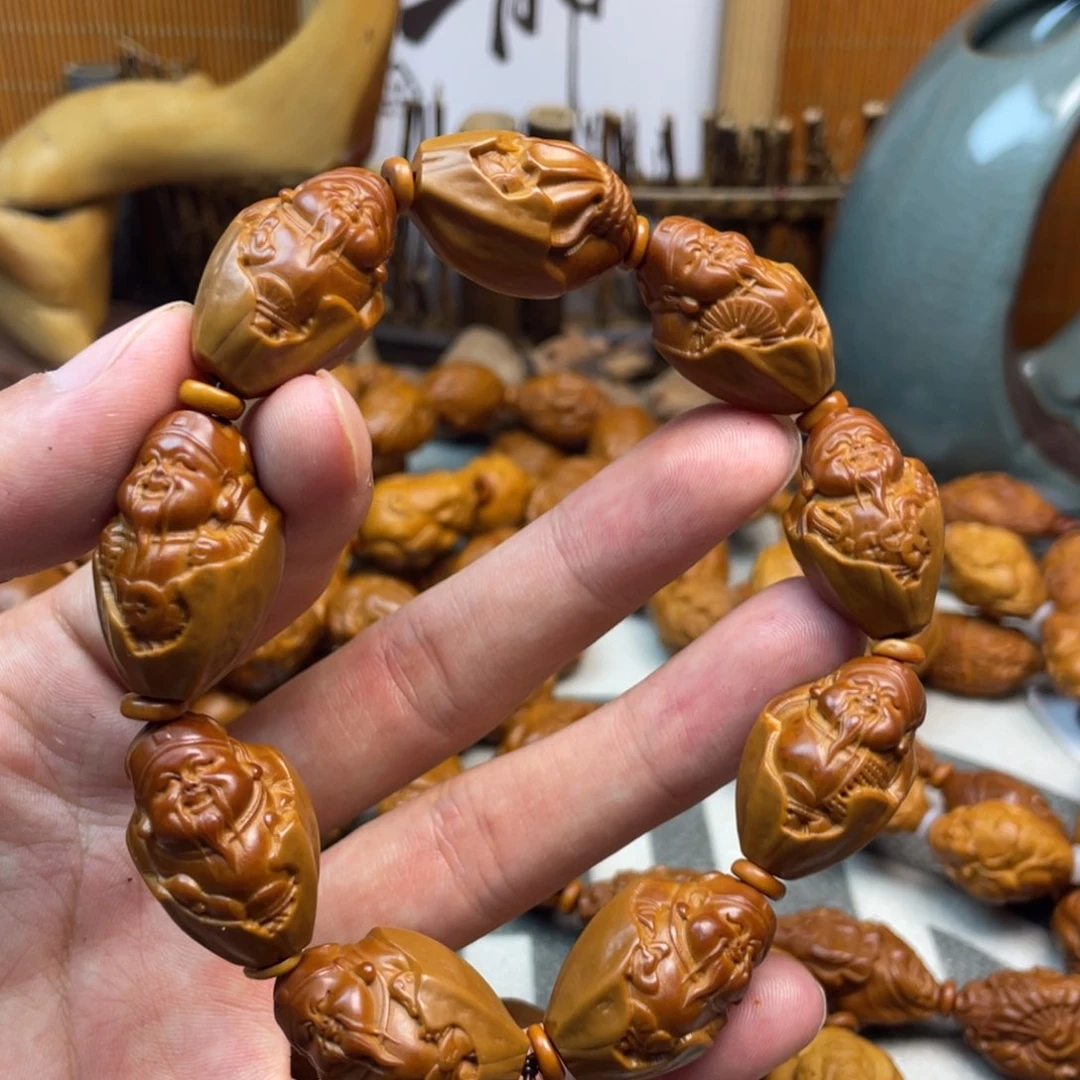 橄榄核手串/手链橄榄核雕工艺手串5119