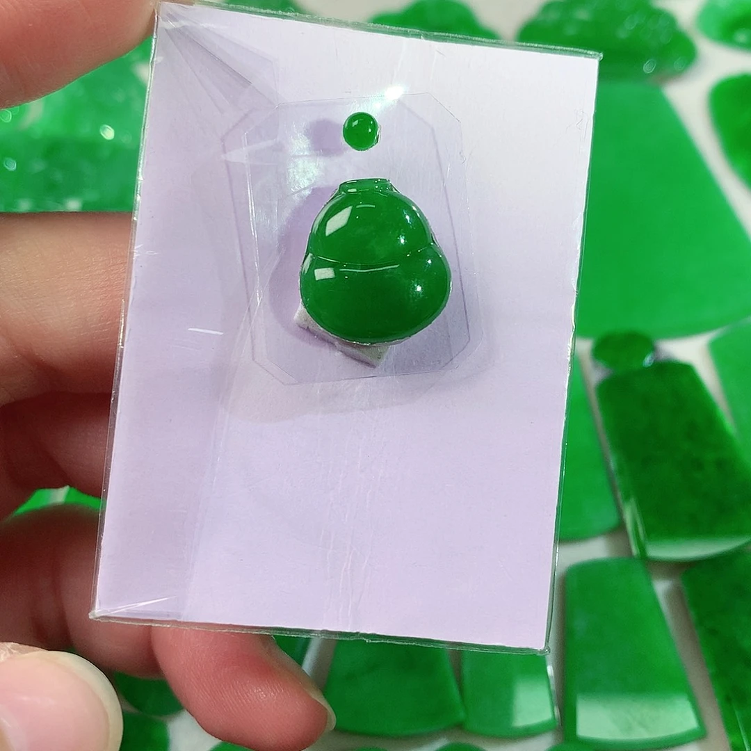 项链未镶嵌翡翠天然翡翠