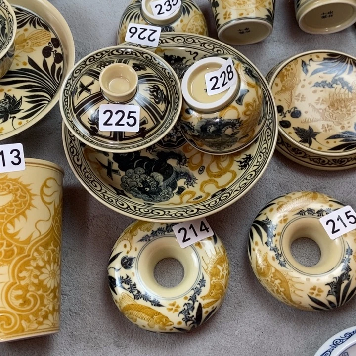 闲***事杯手工手绘手工制作