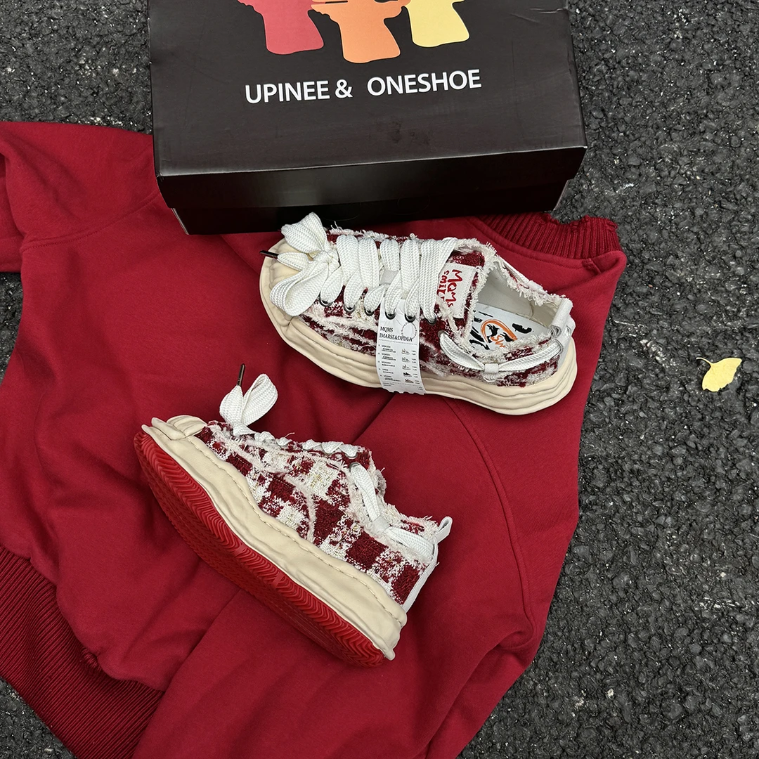 新年红购物小票系列男女款情侣鞋M031