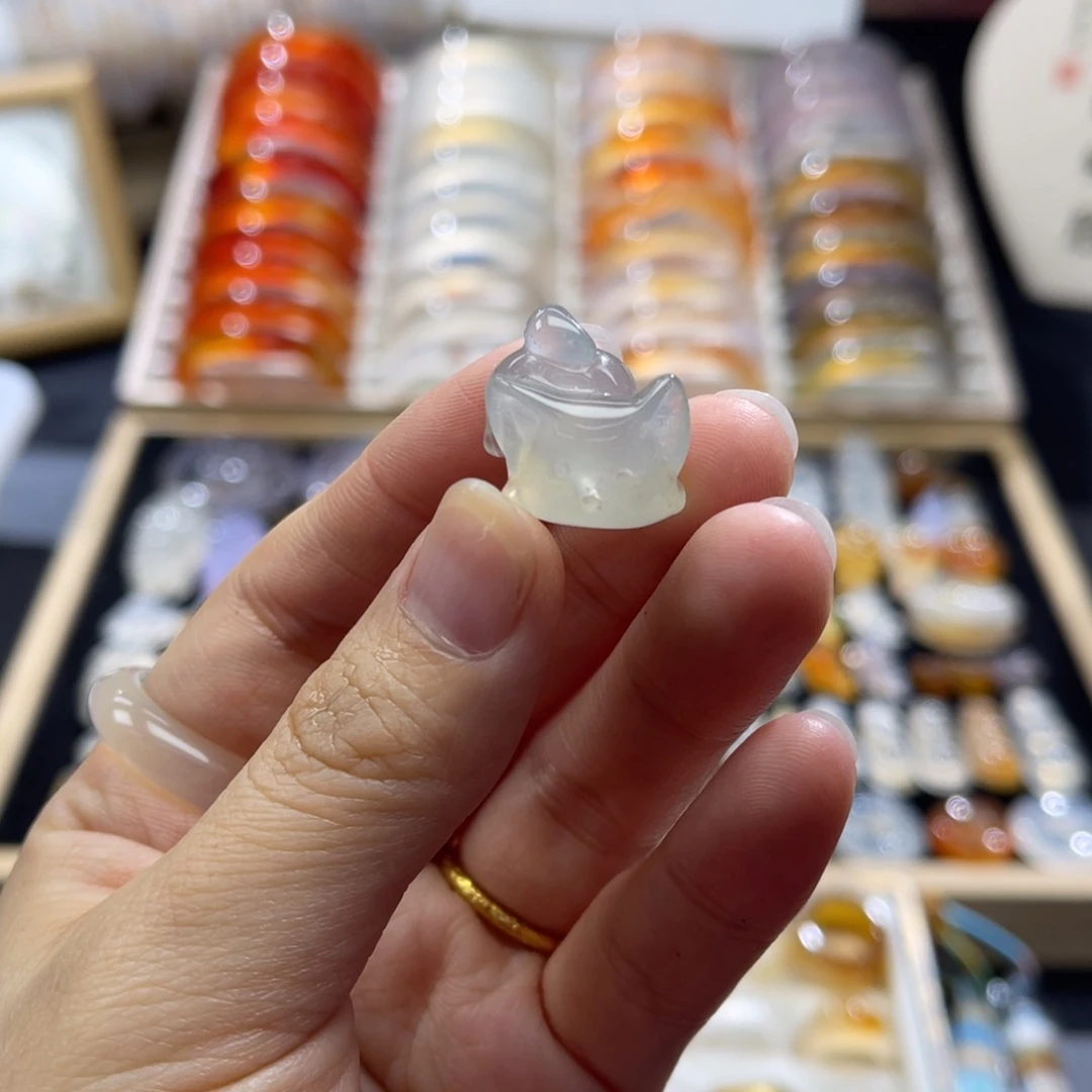 玛瑙/玉髓未镶嵌颈饰