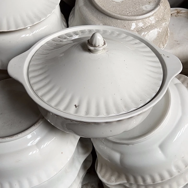 瓷强化瓷汤锅一支