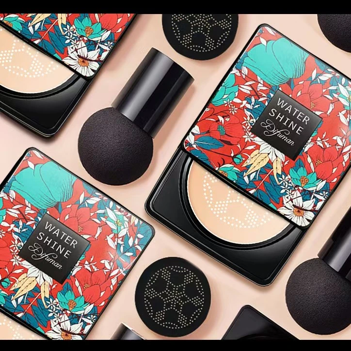 a小蘑菇头气垫bb霜遮瑕持久不脱妆提亮肤色防水防汗养肤保湿巨遮