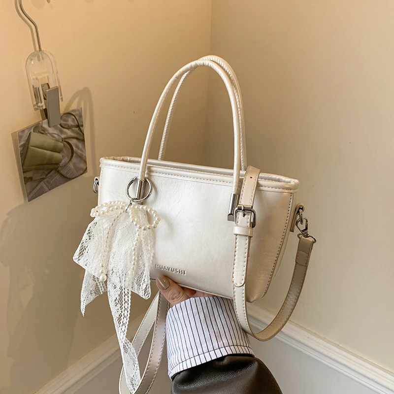 大容量复古托特包2025春夏季高级感时尚百搭单肩包通勤手提腋下包