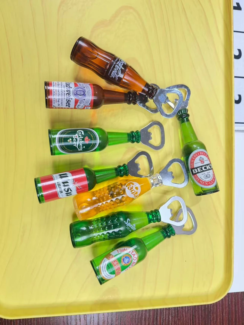 创意冰箱贴开瓶器一个