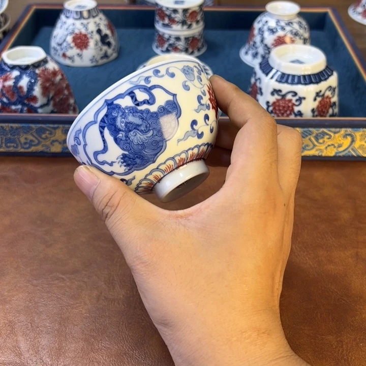 摆件景德镇茶器百宝箱