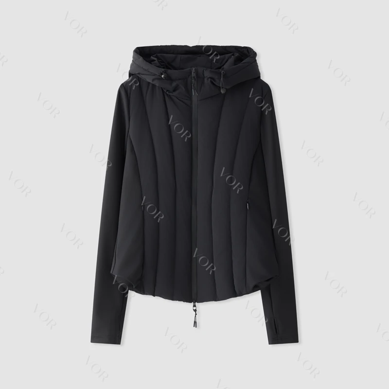 【冬姐自主品牌】VOR 修身百搭休闲气质鹅绒服 V25300307