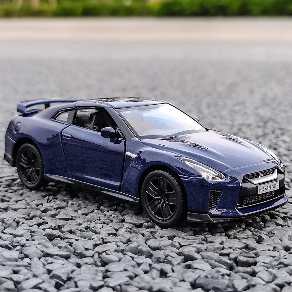 日产GTR斯巴鲁BRZ丰田86讴歌NSX合金玩具汽车模型