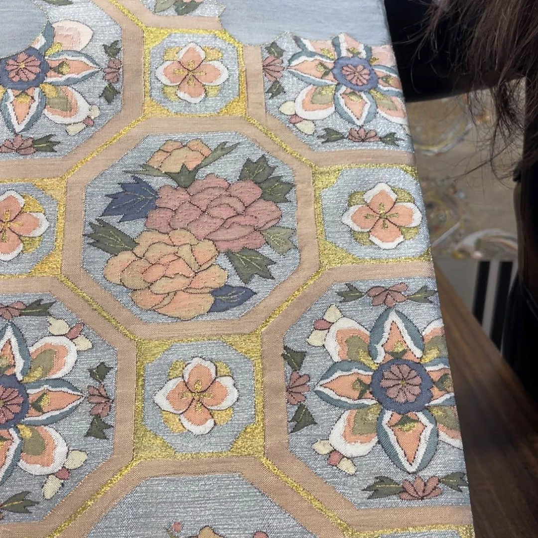 织绣51 唐锦西阵织桌旗