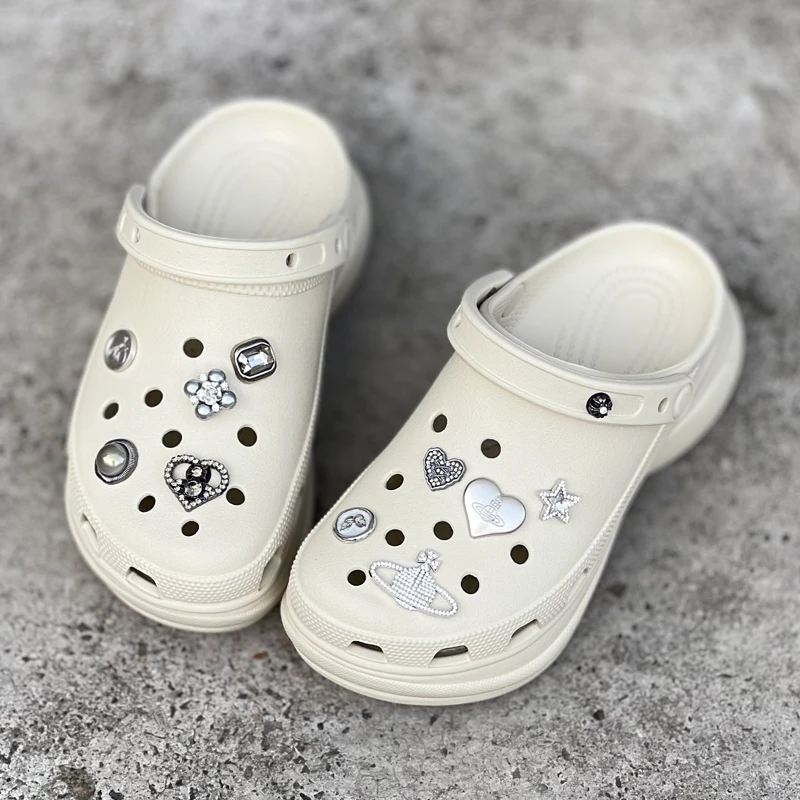 鲸鱼（跟高6cm）洞洞鞋女夏季防滑厚底增高凉拖鞋包头外穿沙滩鞋