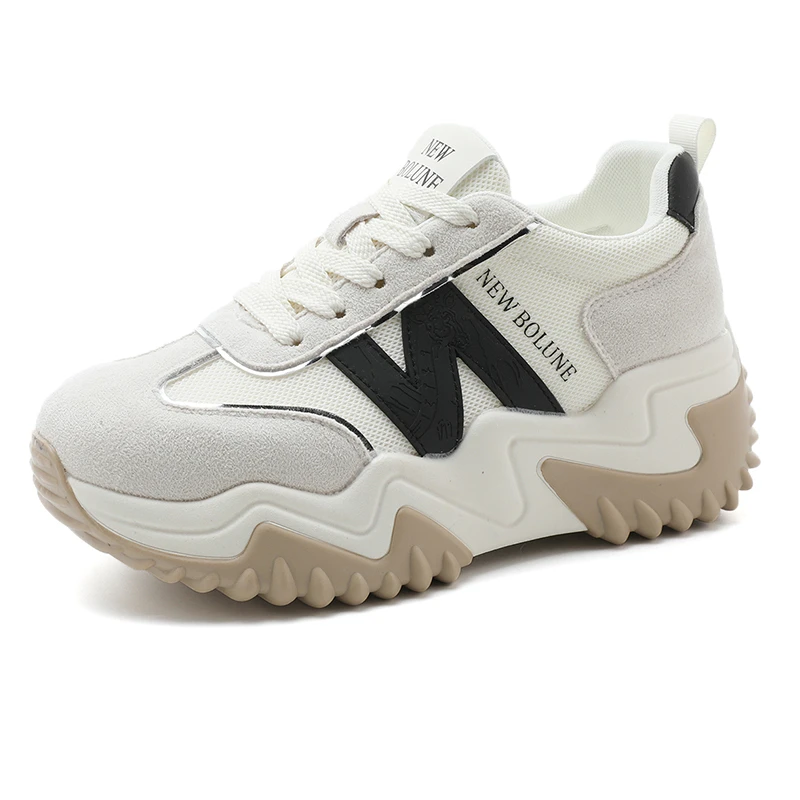 NEW BOLUNE/新百伦老爹鞋休闲鞋子韩版透气板鞋女鞋百搭网红675