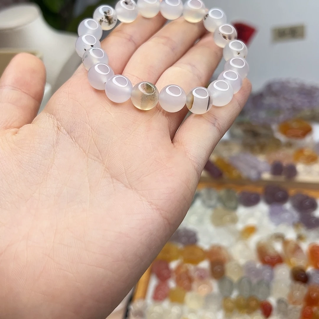 玛瑙/玉髓合金颈饰