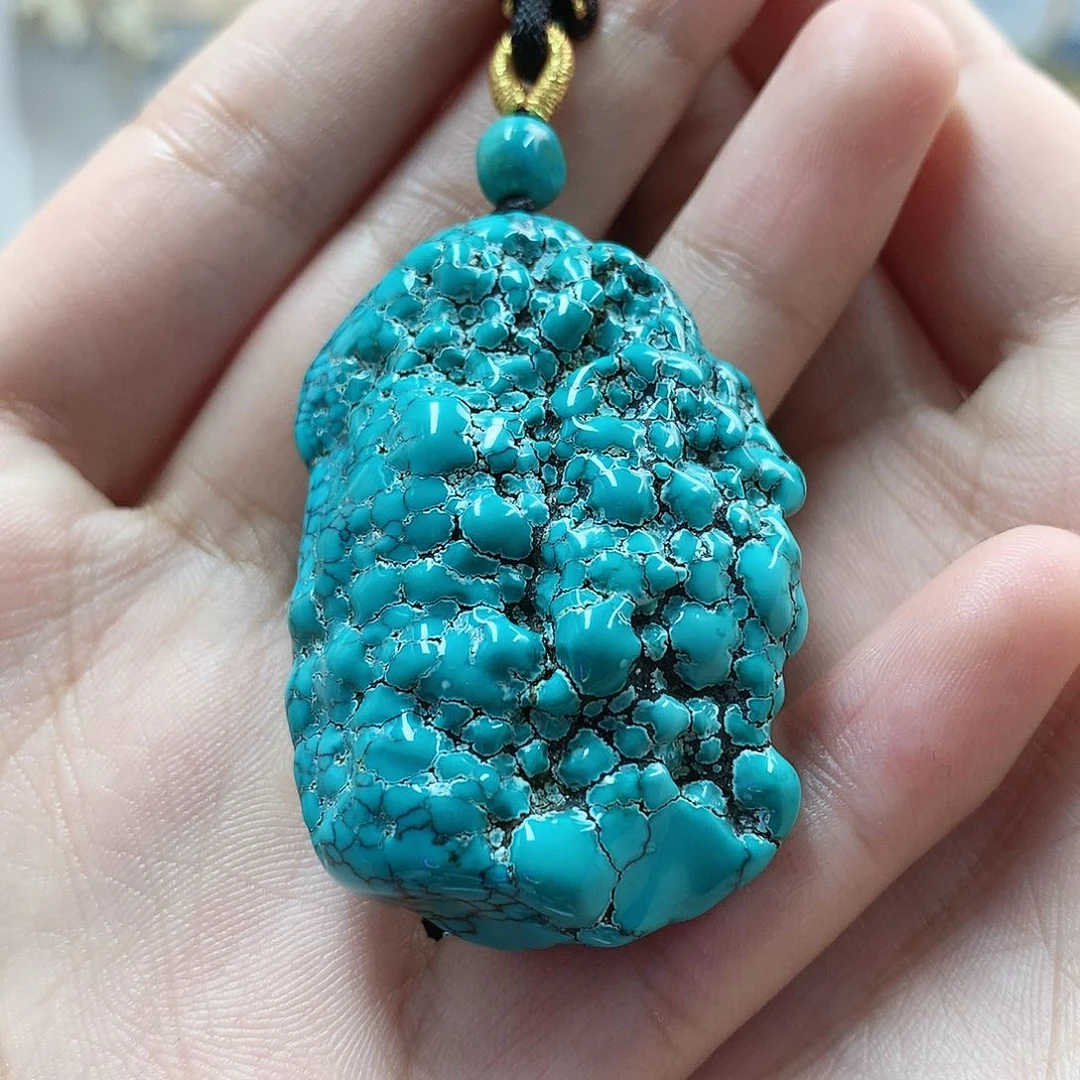 未镶嵌绿松石珠宝奇石财****~