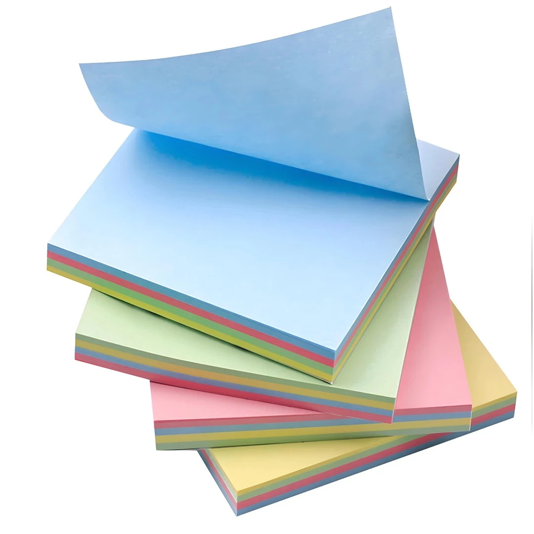 高颜值有粘性便利贴办公学生留言记事告示标记多用