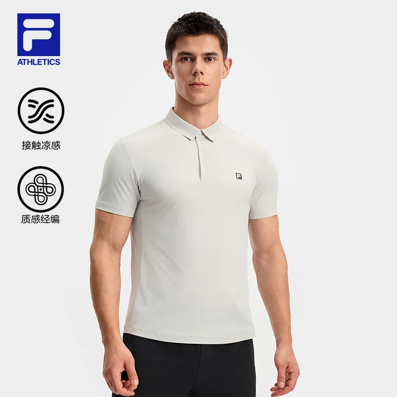 Fila/斐乐男士【速干凉感冰丝POLO衫】商务运动翻领短袖A11M531103F