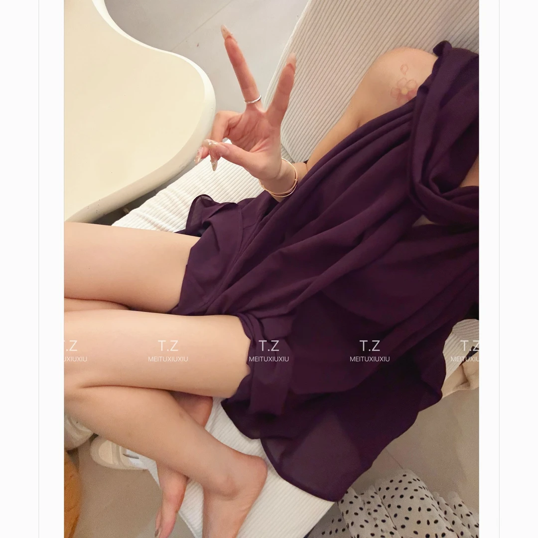 【清仓只出不进】~150小个子改版气质复古飘带v领背心吊带裙D2561