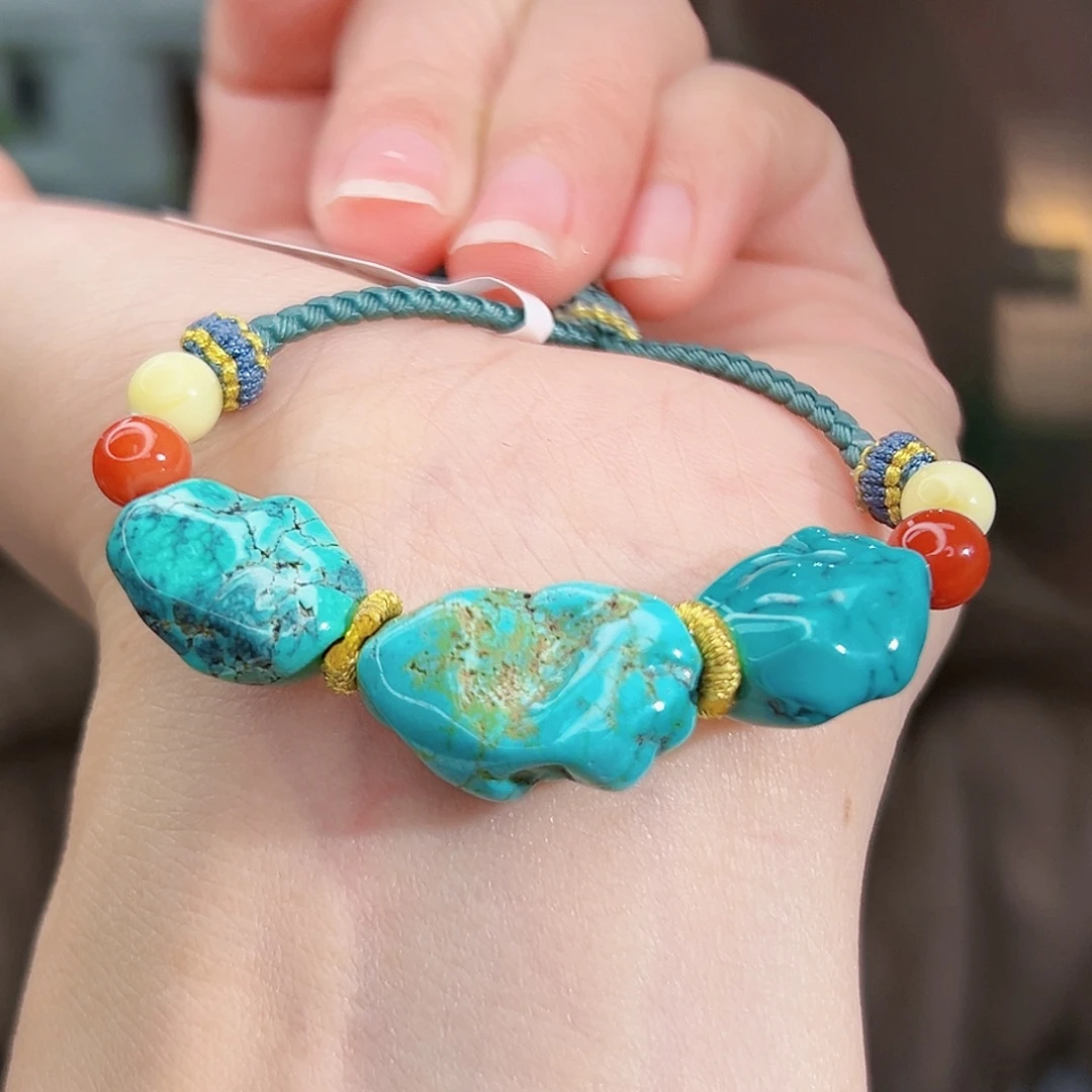 绿松石未镶嵌珠宝奇石