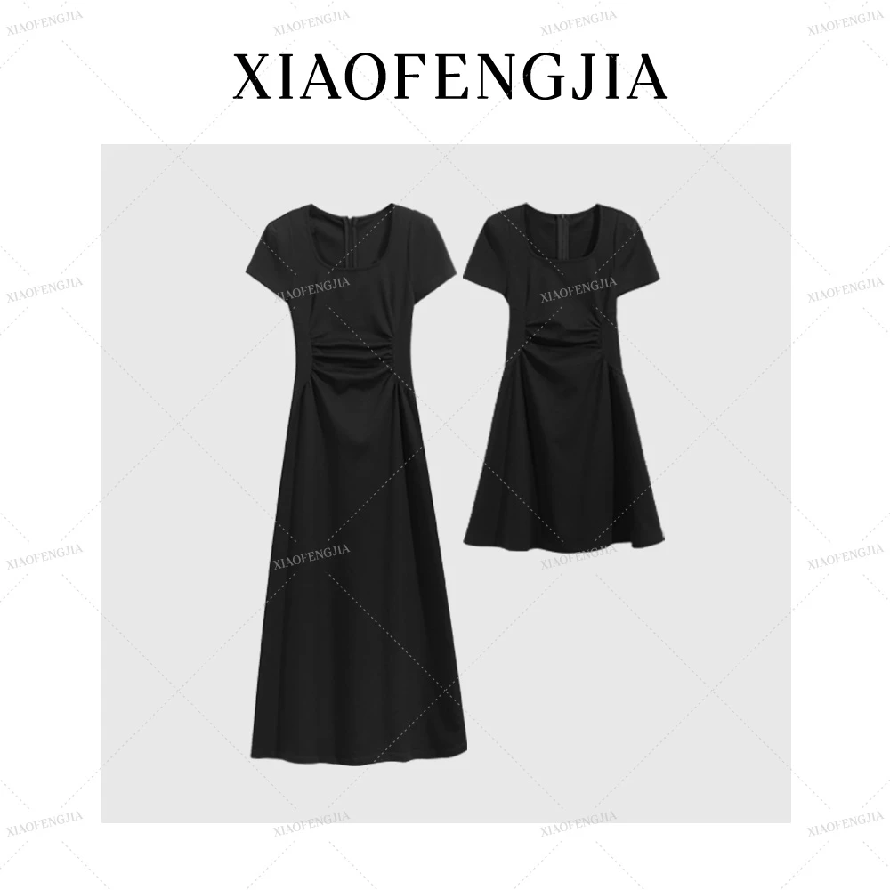 2025夏季新款【四季青小封家轻奢】气质收腰显瘦连衣裙8991500