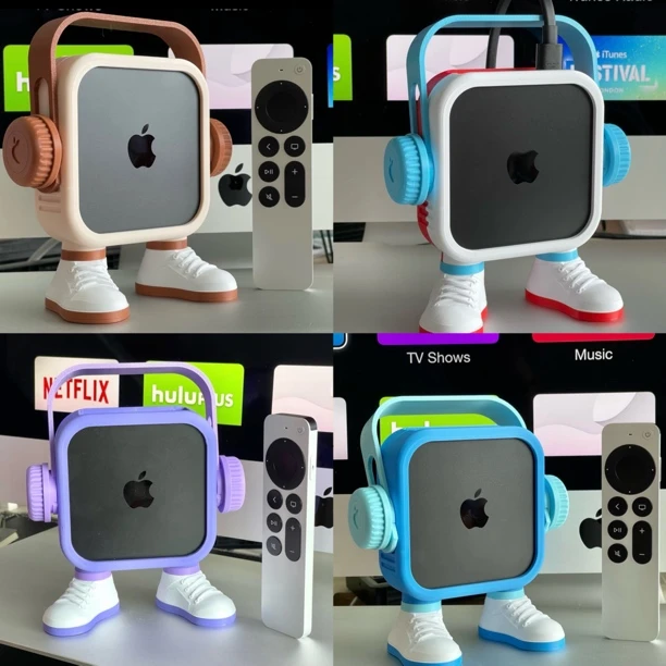准新品  Apple TV保护壳原创设计+3D打印苹果tv遥控器保护套