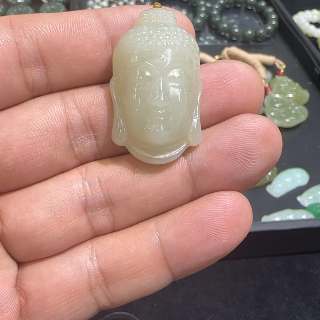 和田玉（白玉）未镶嵌颈饰