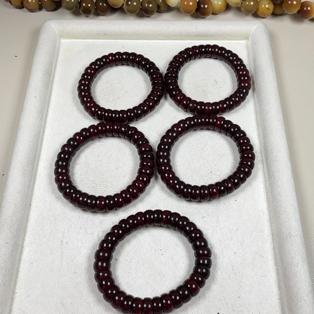 菩提根/象牙果手串朱砂碗肠