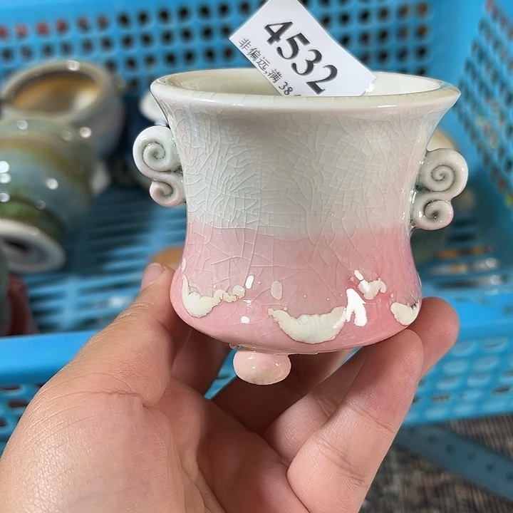 口6 手工花盆满30包邮