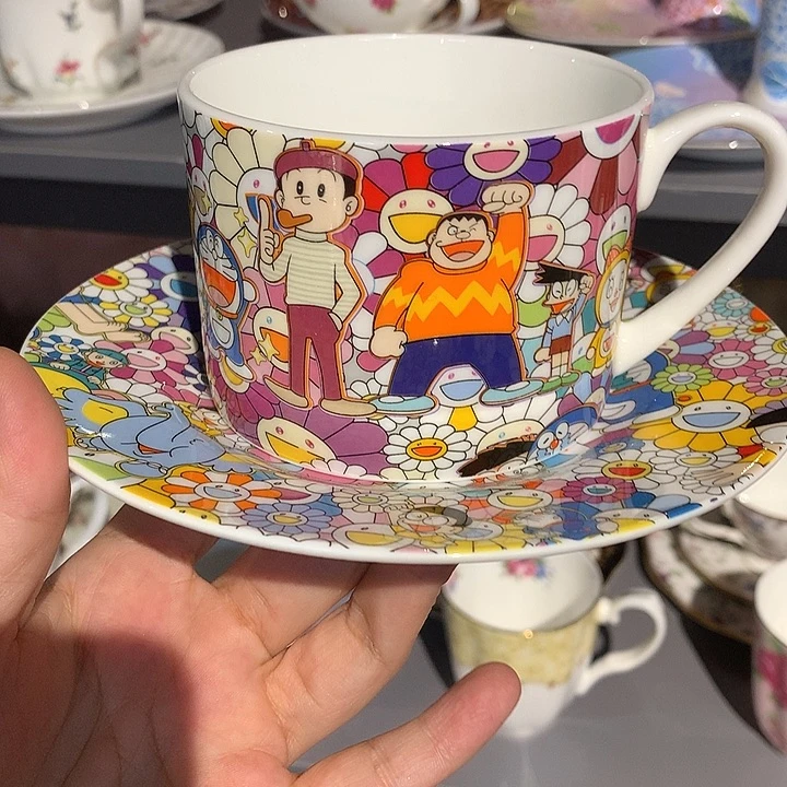 瓷片单杯碟单杯碟