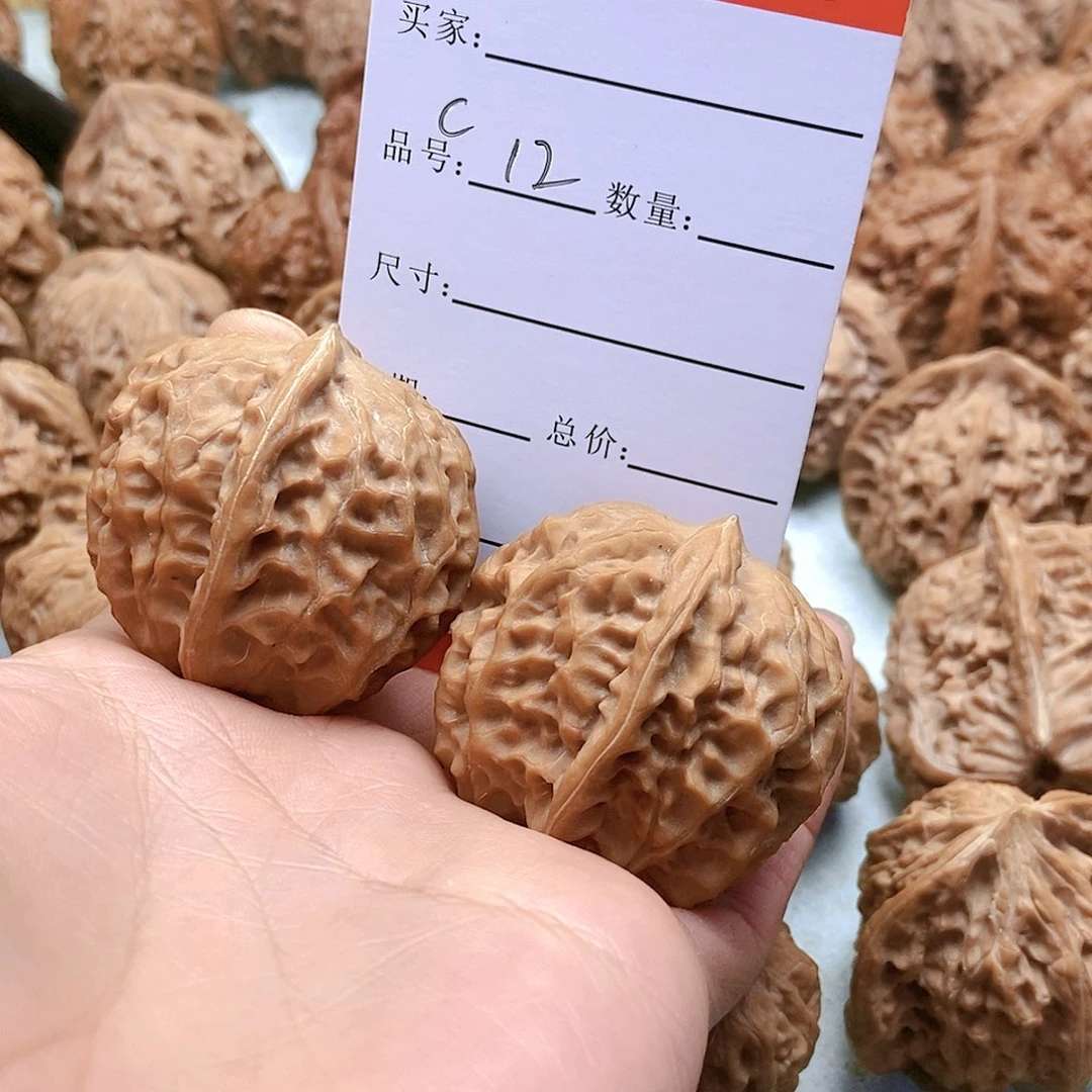 把件桃核12号全品黄松峪元宝40尺