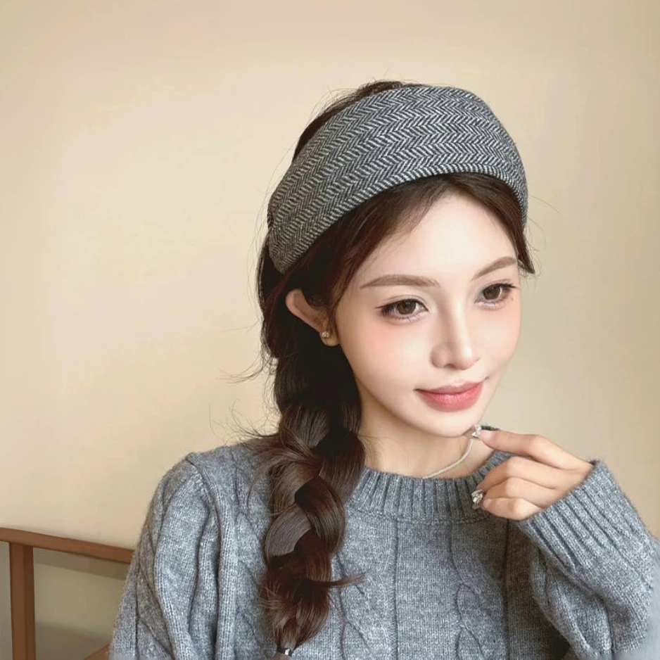 【阿敲】A975~老钱风宽边发箍气质宽发箍发箍高颅顶显脸小麦穗头饰