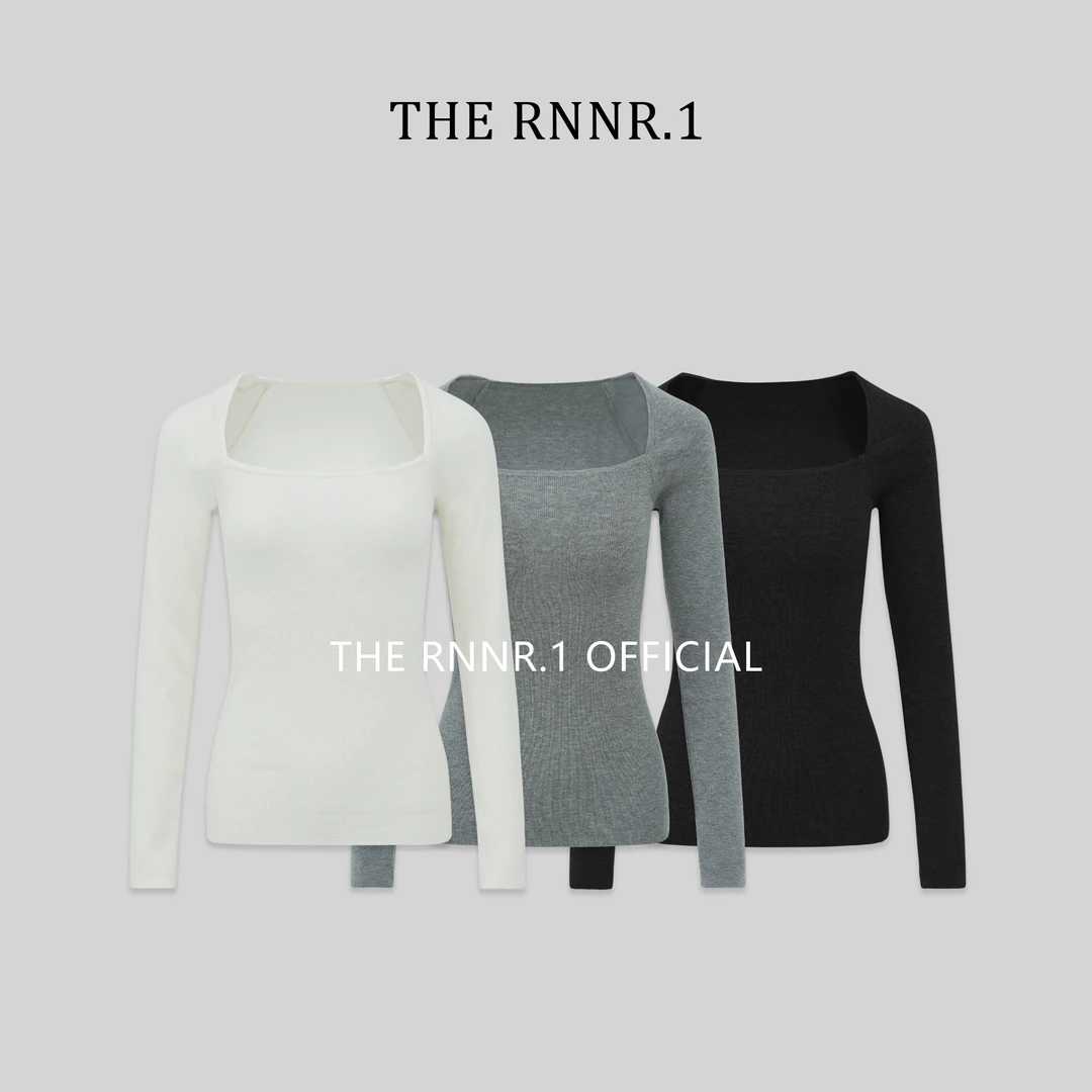THE RNNR.1极简 方领 百搭羊毛上衣 三色