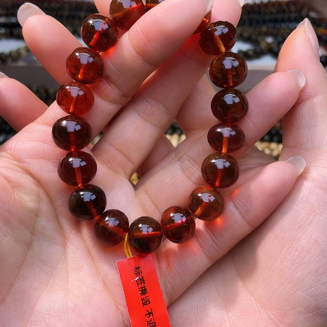 琥珀未镶嵌裸石抚顺琥珀12+