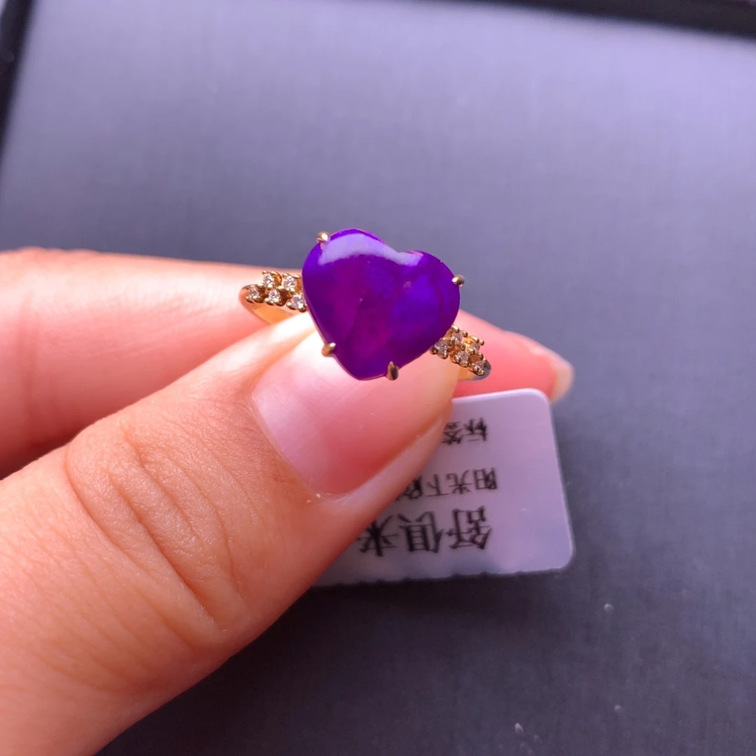 苏纪石（舒俱来）18K金镶嵌戒指